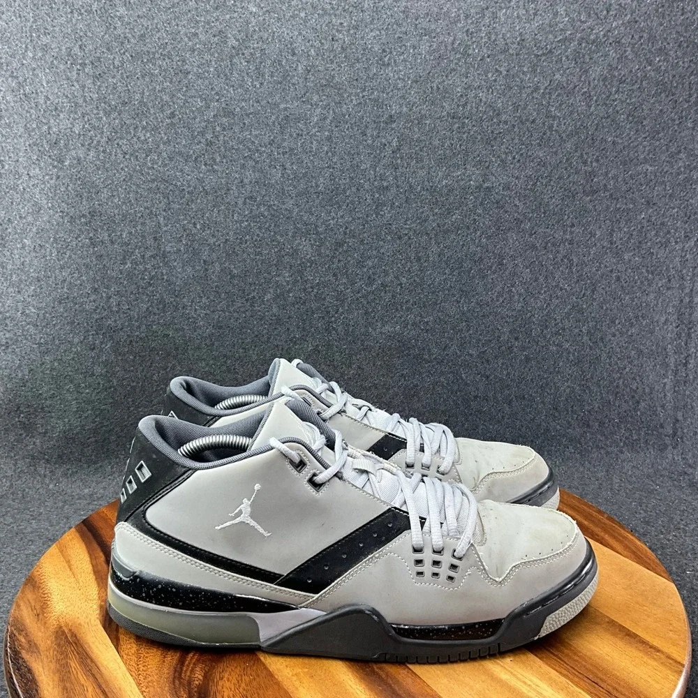 Jordan Flight 23 Wolf Grey Pure Platinum Black Mens 11.5 Athletic Sneaker